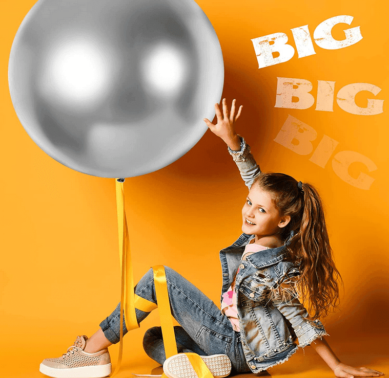 Extra Large Balloons - all colors (pack of 5pcs)