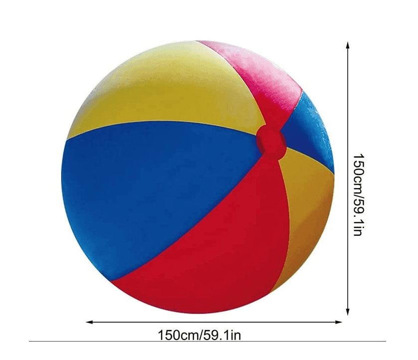 Giant Inflatable Beach Ball (3 sizes)