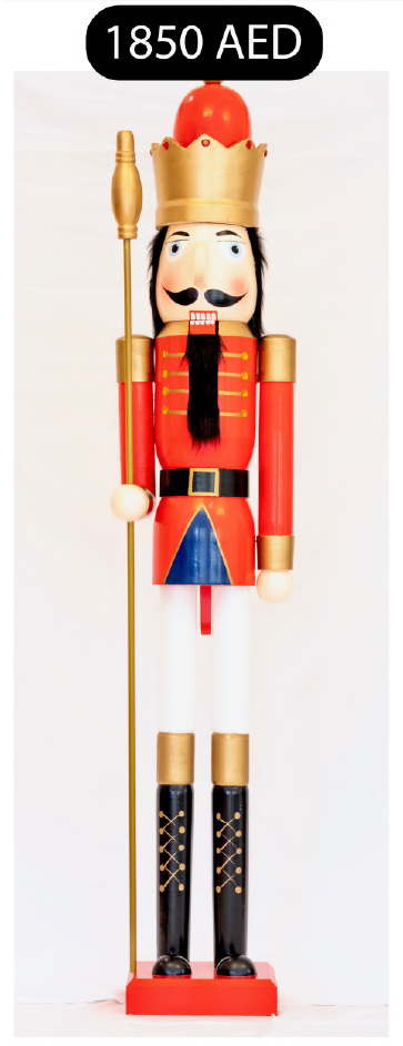 Giant Life Size Nutcracker - 100% solid wood