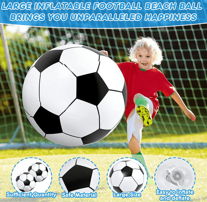 Giant Inflatable Football Ball (3 sizes) - BigStuff.ae