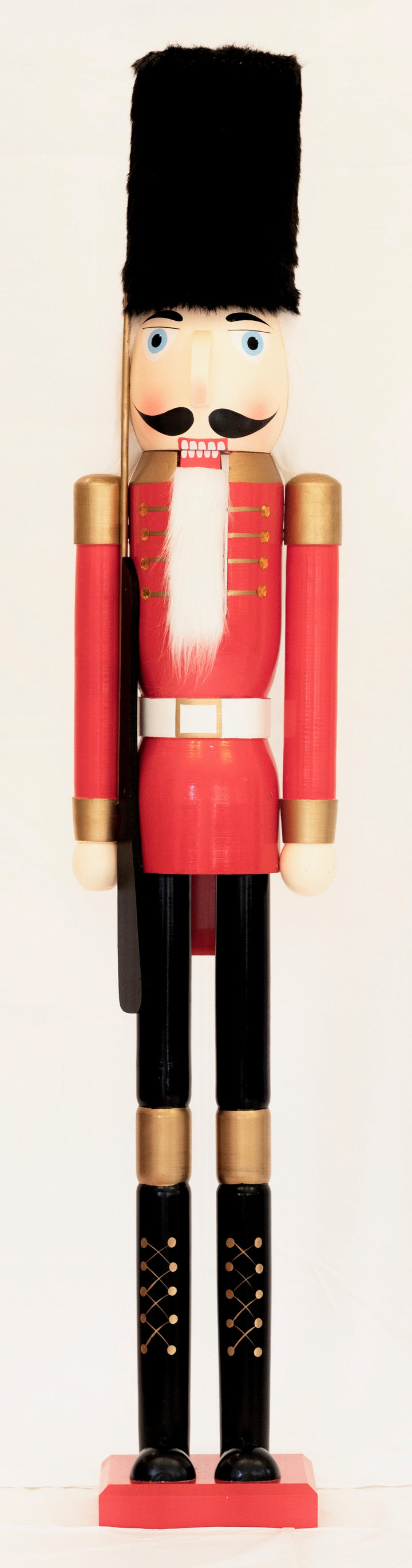 Giant Life Size Nutcracker - 100% solid wood - BigStuff.ae