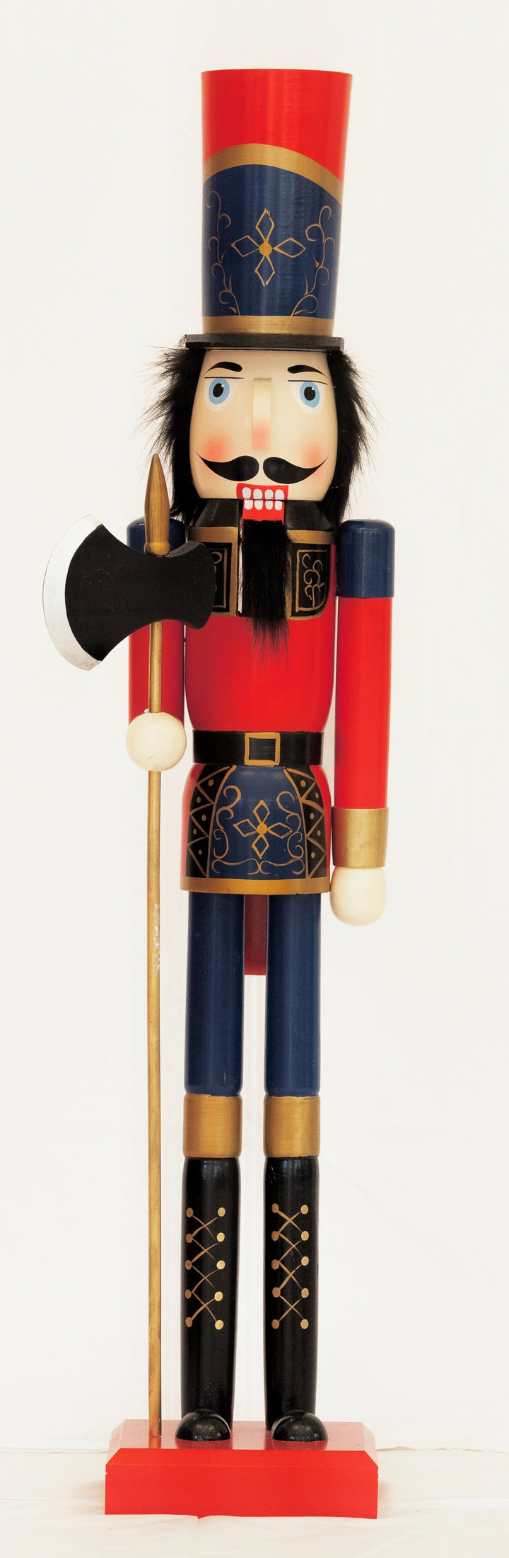 Giant Life Size Nutcracker - 100% solid wood - BigStuff.ae