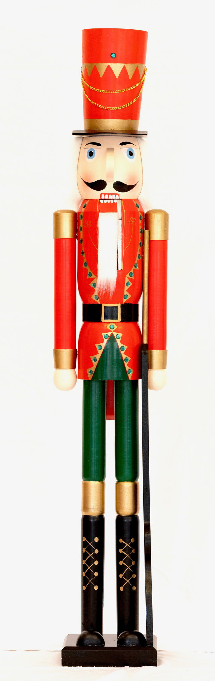Giant Life Size Nutcracker - 100% solid wood - BigStuff.ae