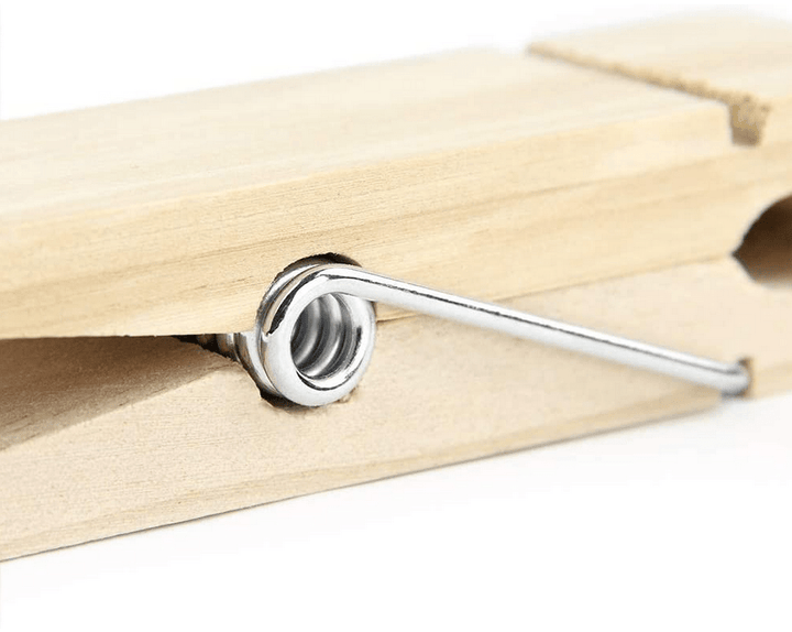Giant Wooden Clothes Pins / Clips (pack of 10pcs) - BigStuff.ae