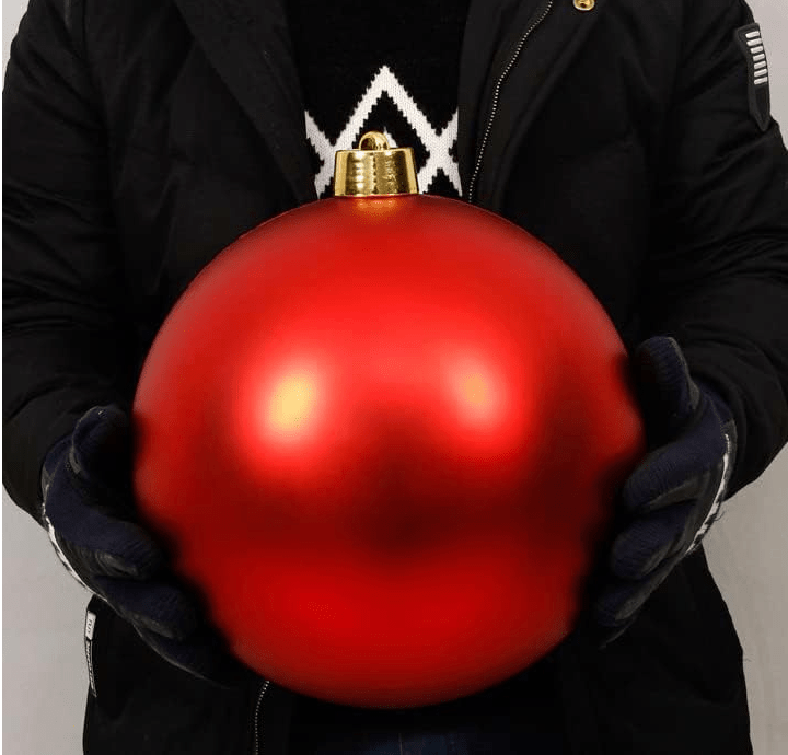 Huge Christmas balls (20/30cm diameter) - BigStuff.ae