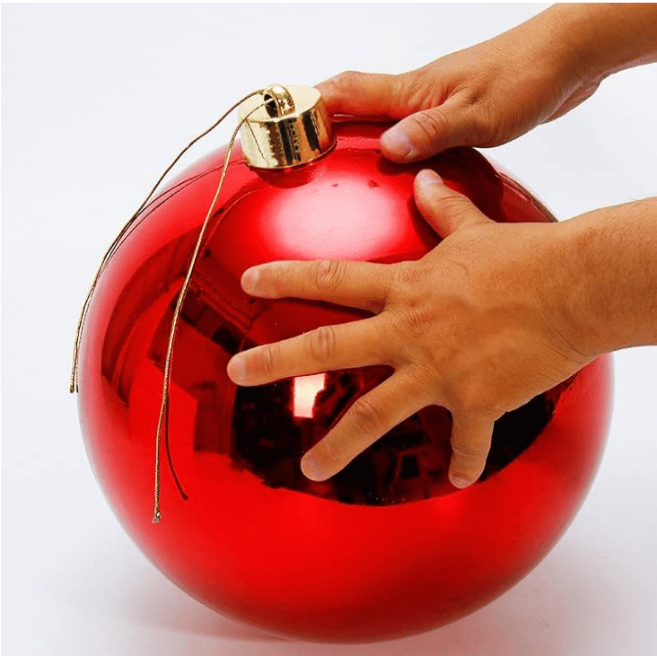 Huge Christmas balls (20/30cm diameter) - BigStuff.ae