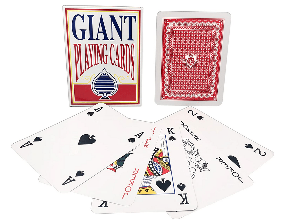 Jumbo Playing Card (3 sizes) - BigStuff.ae
