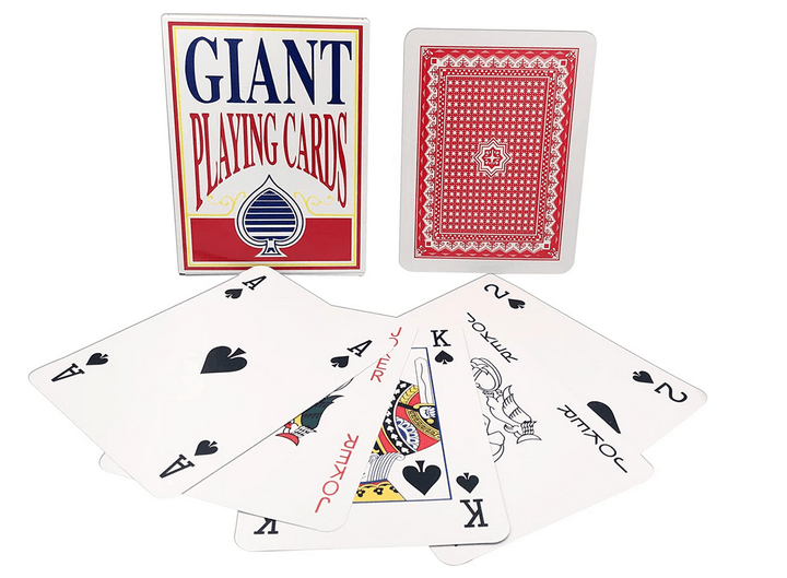 Jumbo Playing Card (3 sizes) - BigStuff.ae