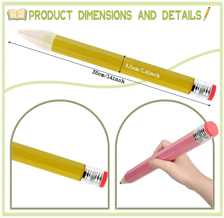 Jumbo Wooden Pencil - BigStuff.ae