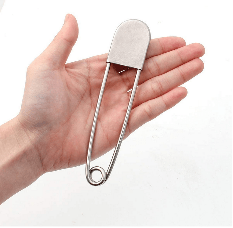 Oversize Safety Pins (pack of 5pcs) - BigStuff.ae