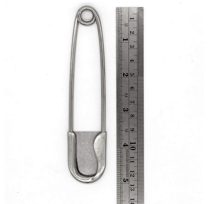Oversize Safety Pins (pack of 5pcs) - BigStuff.ae