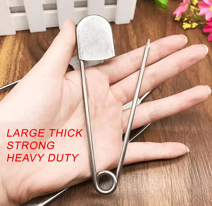 Oversize Safety Pins (pack of 5pcs) - BigStuff.ae