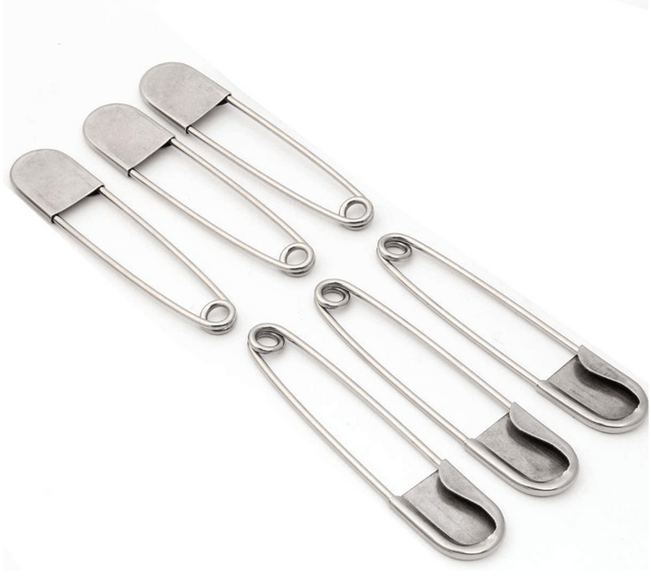 Oversize Safety Pins (pack of 5pcs) - BigStuff.ae